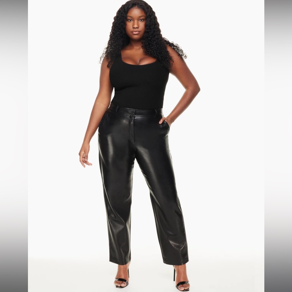 Babaton Vegan Leather Pants